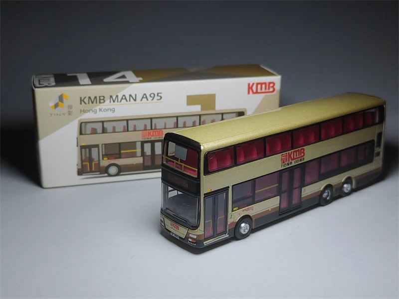 

Tiny 1/110 14 KMB MAN A95 66x Hong Kong DieCast Model Collection Limited Edition