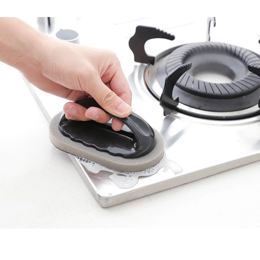 

Super strong decontamination brush sponge emery hot sale magic powerful decontamination brush kitchen cleaning sponge tool