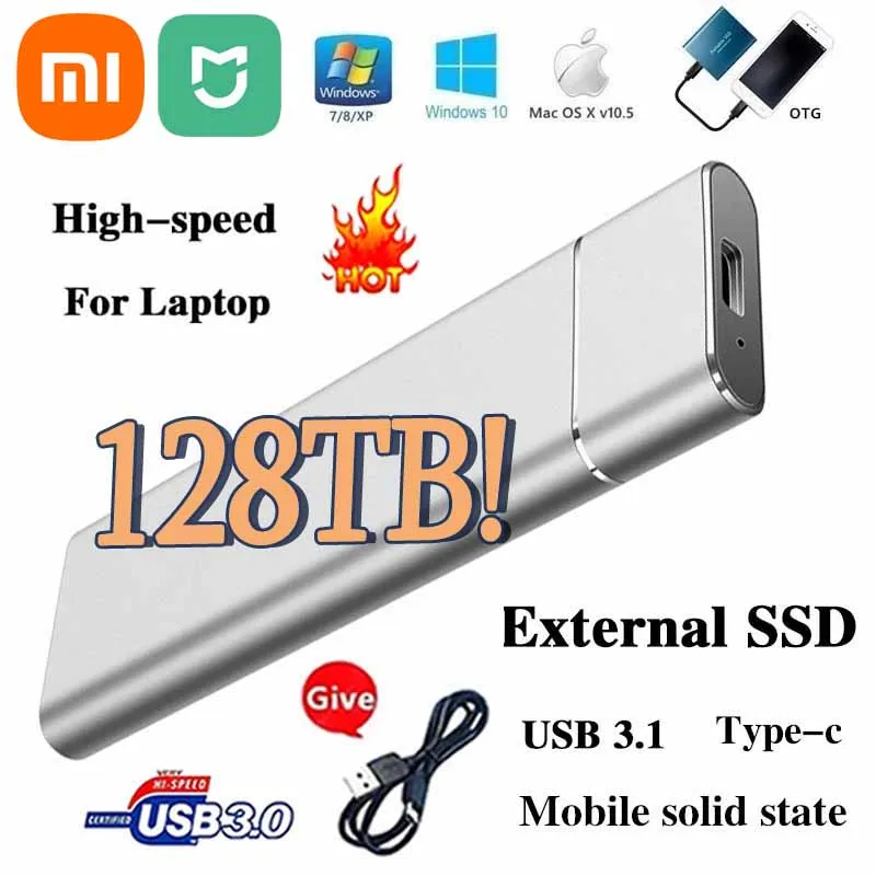 Рисунок 1 - Новый портативный SSD-накопитель XIAOMI MIJIA