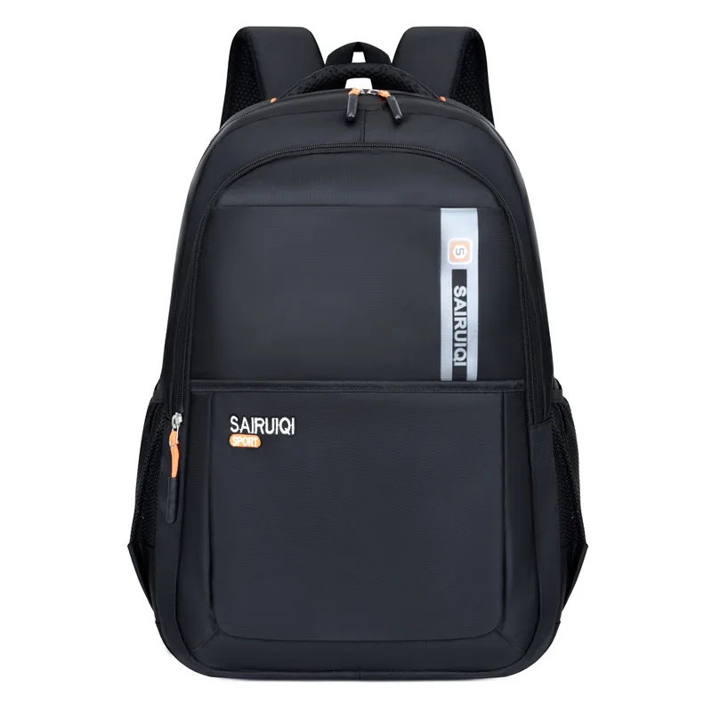 

Вместительные рюкзаки для студентов колледжа, нейлоновый черный мужской портфель для ноутбука 15,6 дюйма, Повседневная сумка для компьютера