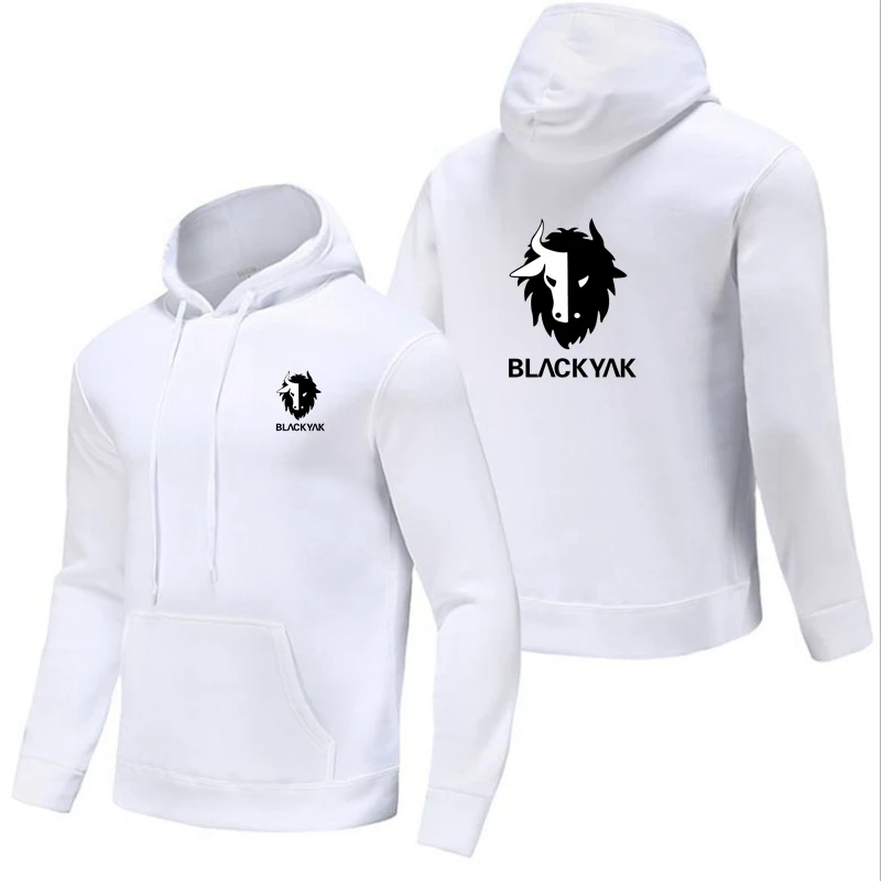 

Мужская Флисовая Толстовка с капюшоном, черного цвета