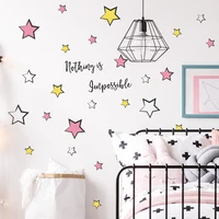 star english slogans wall stickers living room childrens room decoration wall stickers self adhesive wholesale wall stickers