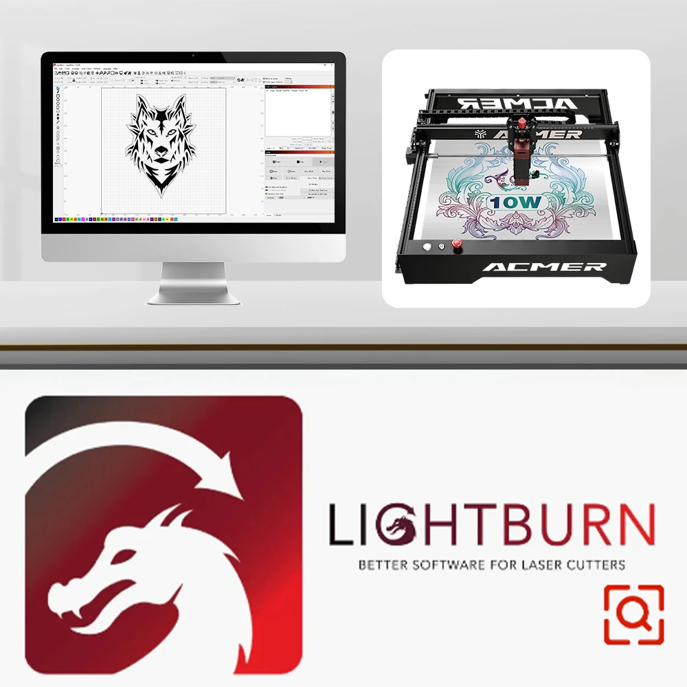 Программное обеспечение управления лицензией LightBurn Gcode для