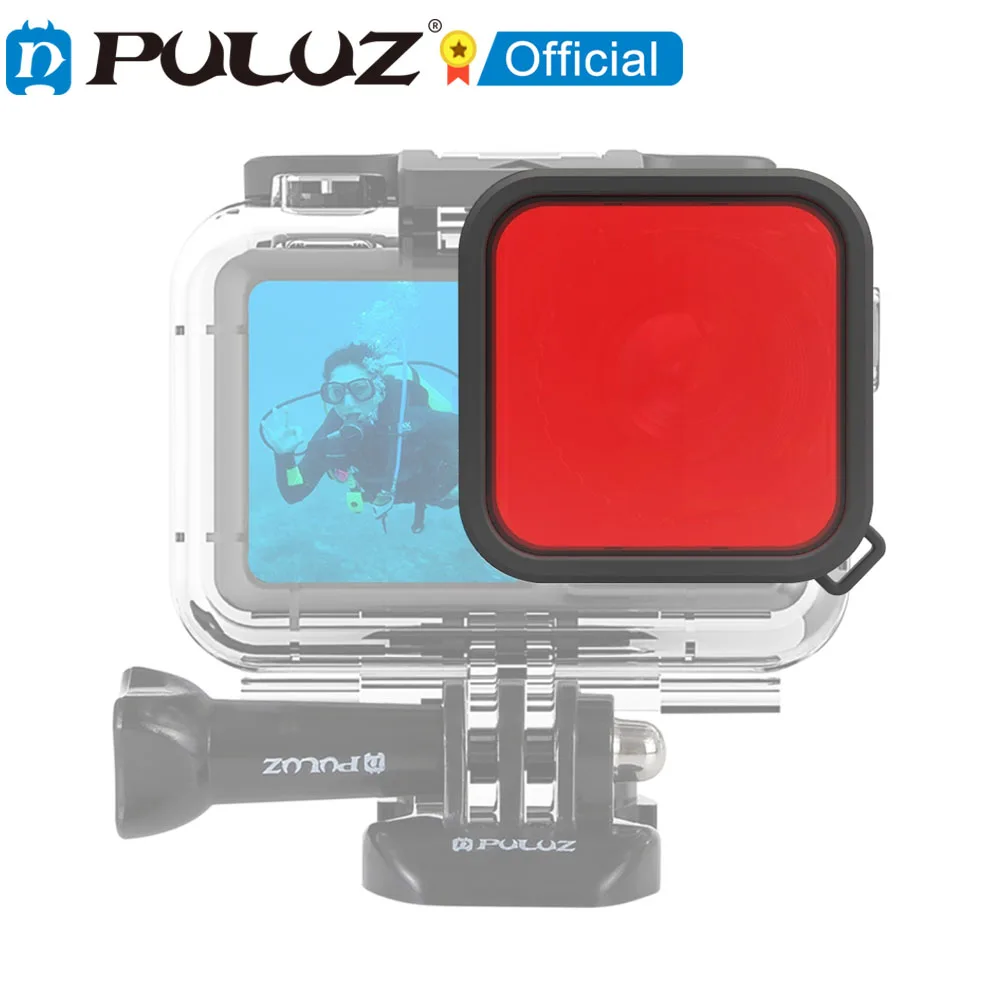 

PULUZ Housing Diving Color Lens Filter for DJI Osmo Action