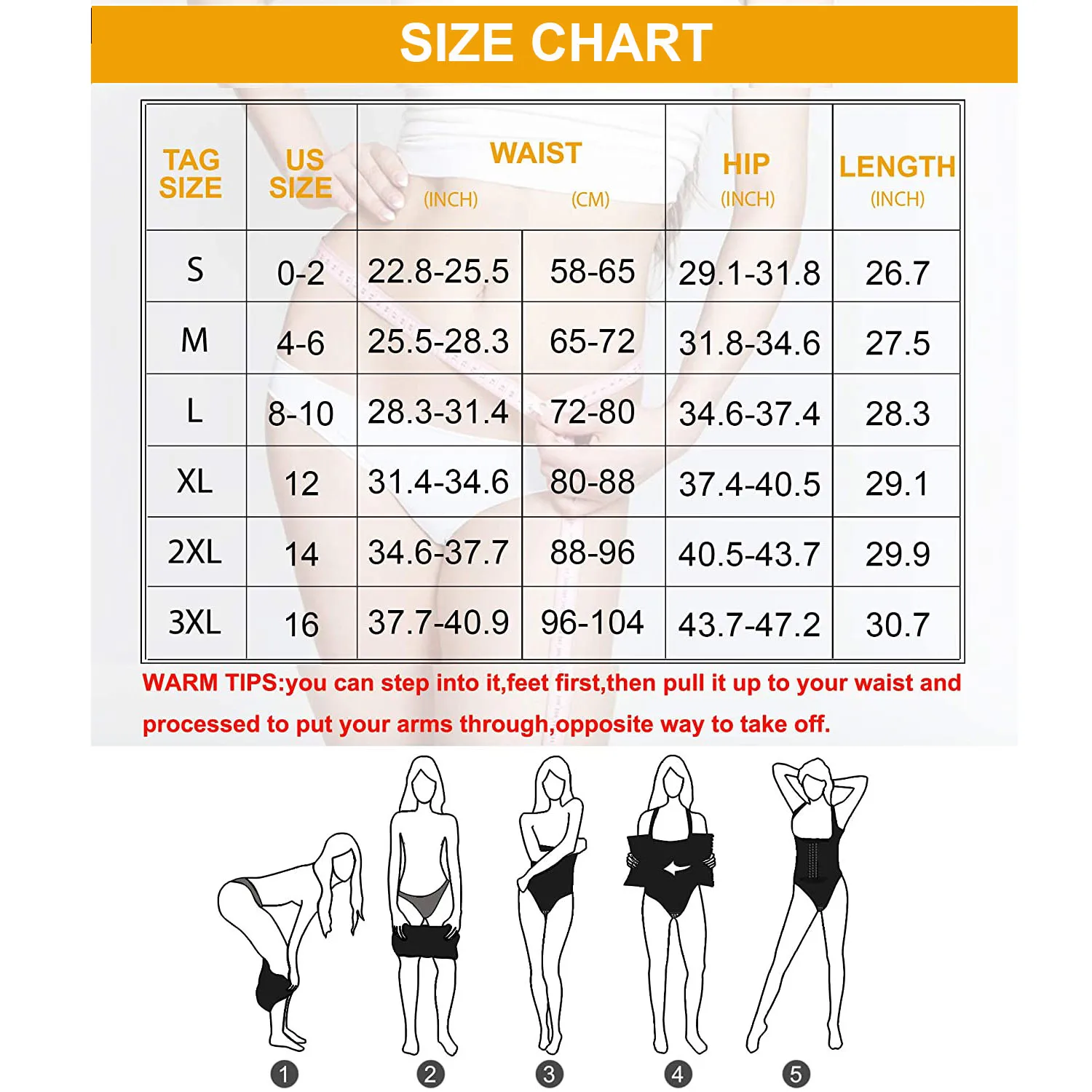 Корсет утягивающий Женский боди с регулируемыми бретелями для живота