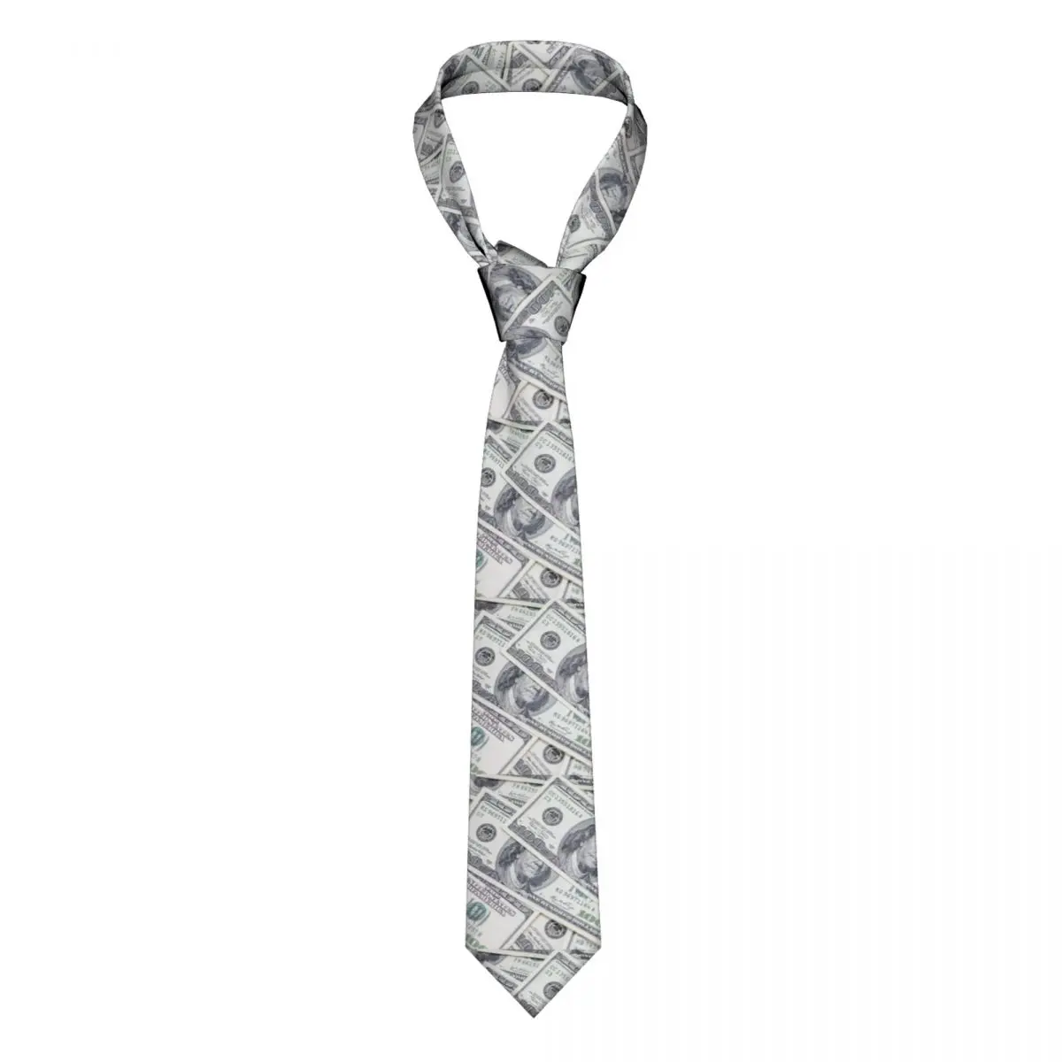 

Dollar Money Neckties Men Women Polyester 8 cm Currency Neck Tie for Men Casual Narrow Daily Wear Cravat Wedding Business