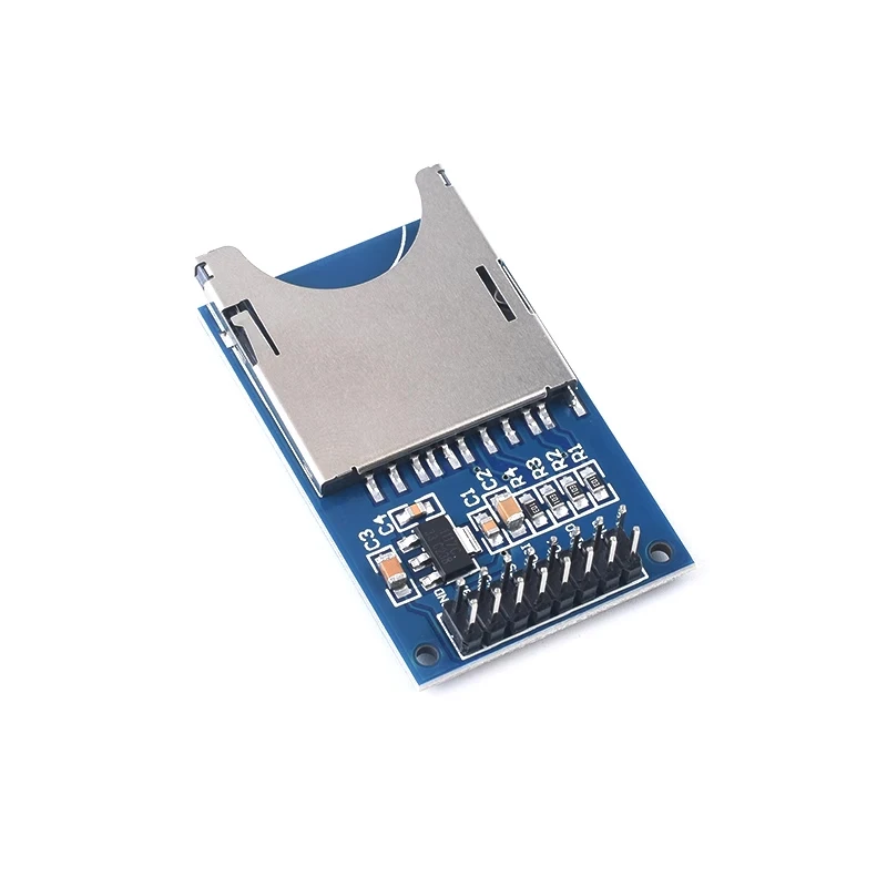 Фото Модуль SD-карты, 5 шт., модуль карты Micro SD, интерфейс SPI, мини-считыватель/запись карт TF №1