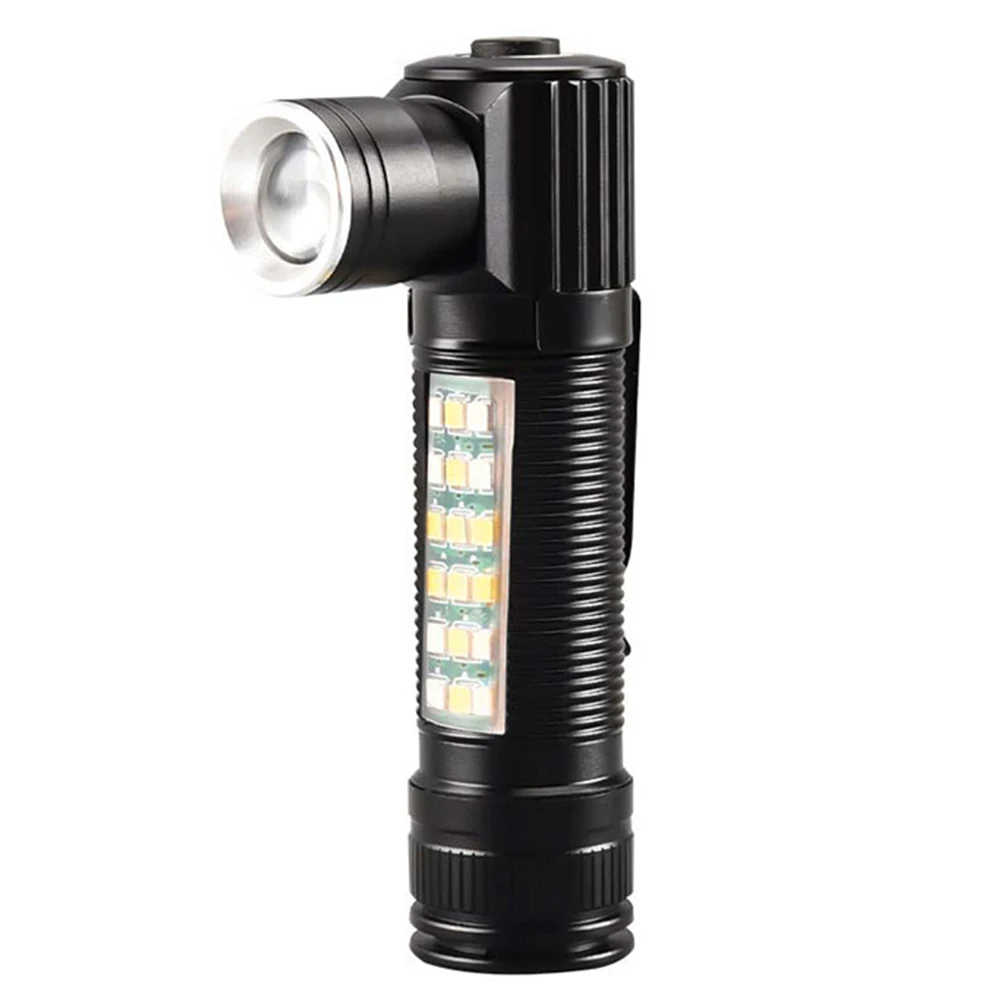 

Светодиодный фонарик высокой мощности, перезаряжаемый миниатюрный фонарь с зумом, уличный фонарь для кемпинга, мощный водонепроницаемый т...