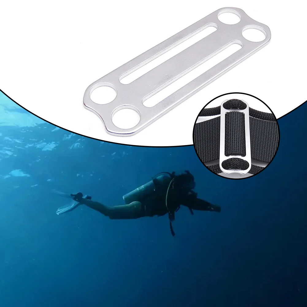 

Part Slide Keeper Stop Useful Webbing Weight Belt Retainer Scuba Silver Slide Keeper Stainless Steel Diving Harness
