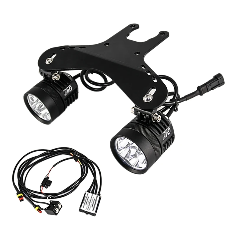 

Motorcycle Fog Lights Auxiliary Bracket Driving Lamp Spotlight Bracket Holder For YAMAHA Tenere T700 XTZ 700 2019-2021