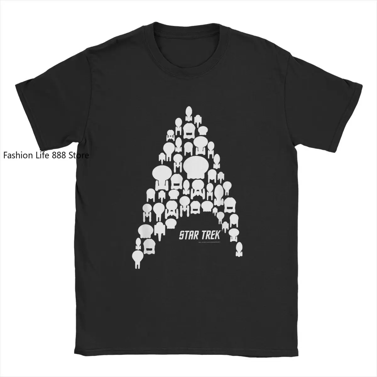 Звездные тройные футболки с изображением дельты Российской Федерации классные