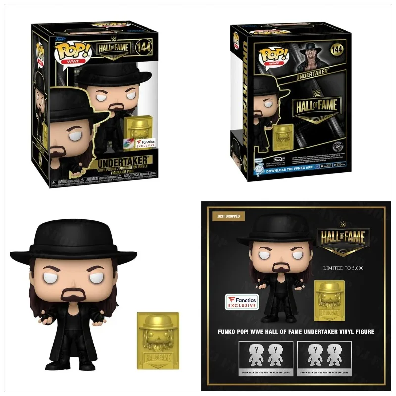 Фото Оригинальные фигурки Funko Pop Джонсона/Рейнса/Сины/Хогана, игрушки WWE, подарки на день рождения и Рождество. №4