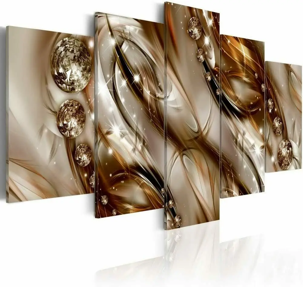 

Digital Modern Abstract art Canvas Print Wall Art Home Decor Cuadros 5 Panel HD Print Pictures Poster Room Decor 5 Pieces