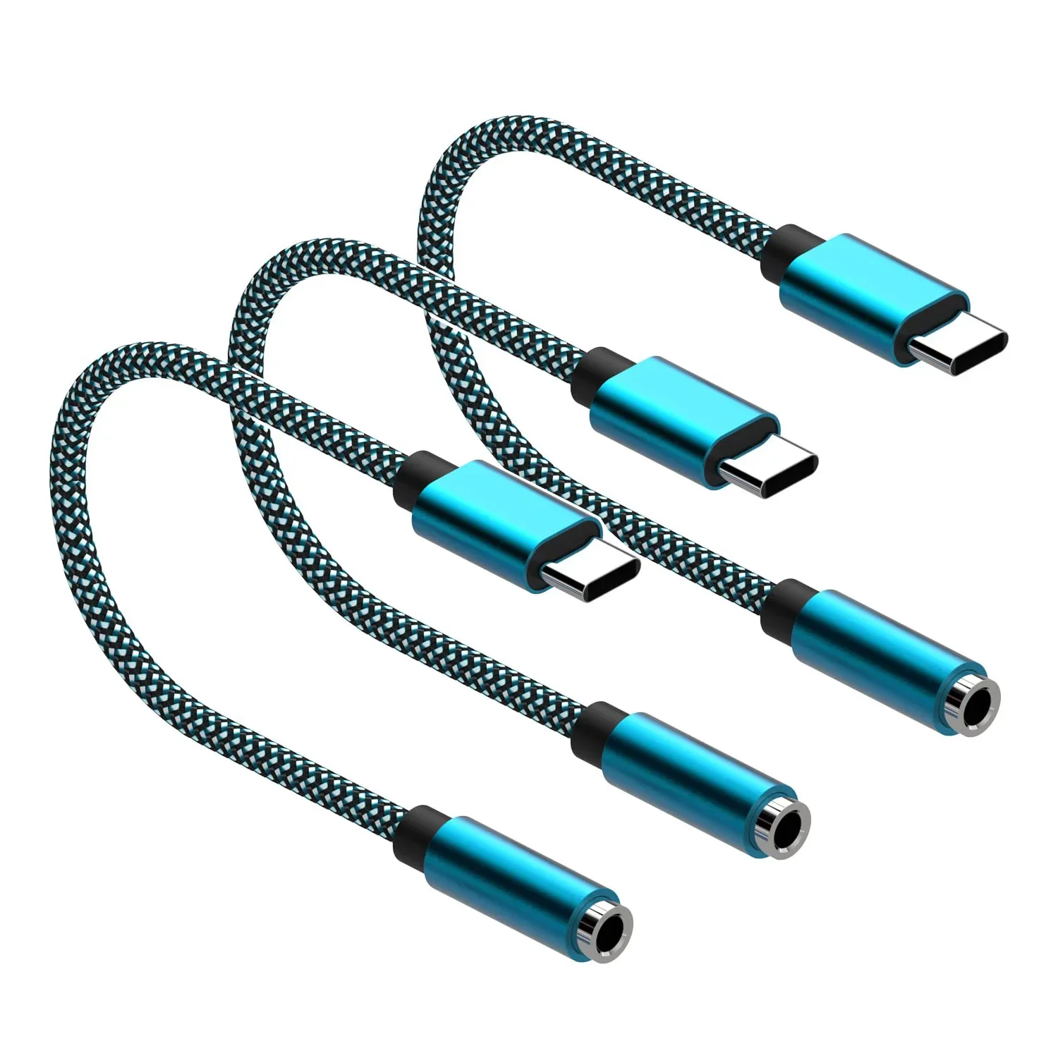 Адаптер для наушников с разъемом Type-C на 3 5 мм Кабель-адаптер без потерь качества