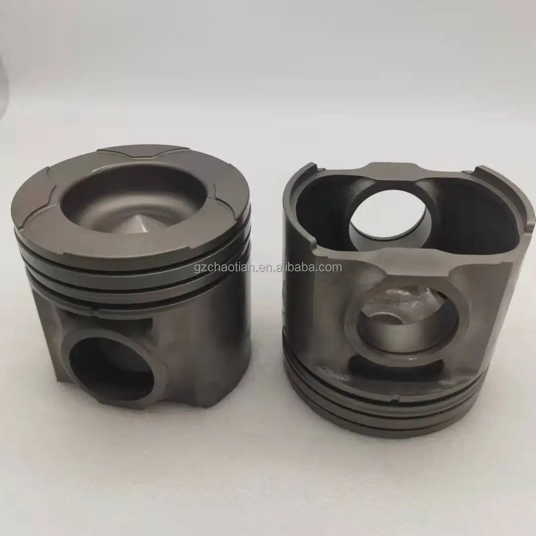 

Excavator engine parts S6D125-2 6D125 engine piston 6152-31-2113 for PC400-6 excavator liner kit
