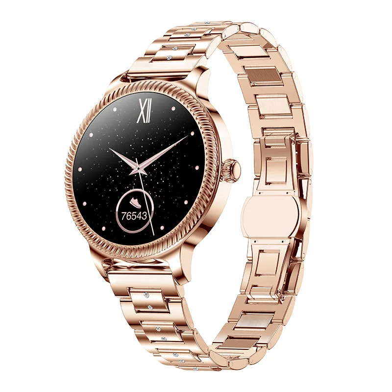 

AK38 Woman Smartwatch IP68 Waterproof Custom Watch Faces 24 Hours Heart Rate Tracker Ladies Smart Watches Women Bracelet