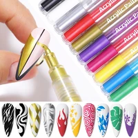 1 pc nail art drawing line pen waterproof nail dotting nail graffiti pen abstract painting manicure diy beauty accessories tool