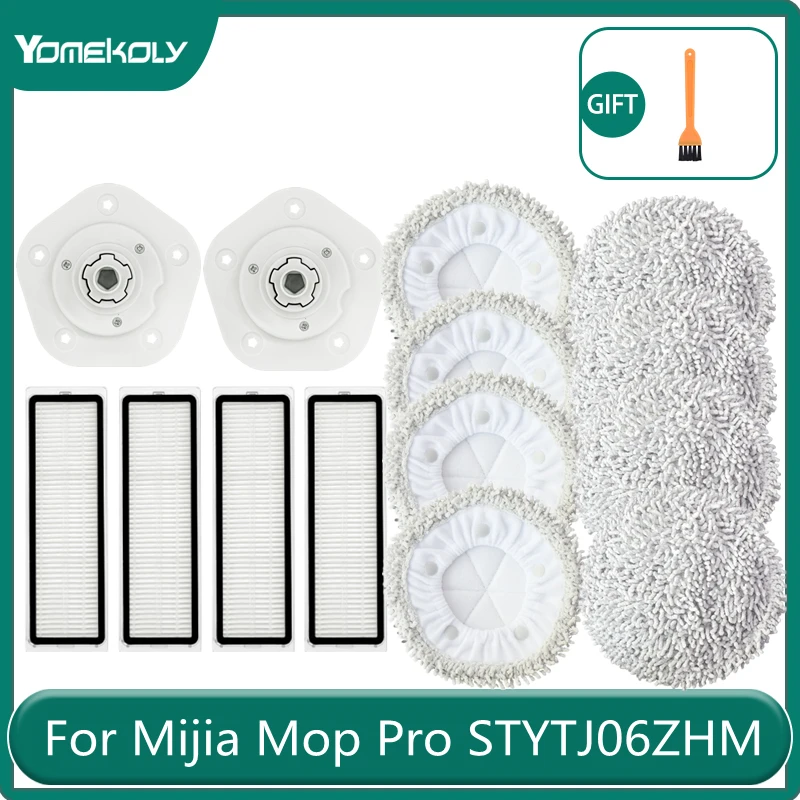 Hepa Filter Mop Cloths Rag Replacement For Xiaomi Mijia Self-Cleaning Robot Vacuum Mop Pro STYTJ06ZHM Spare Parts Accessories