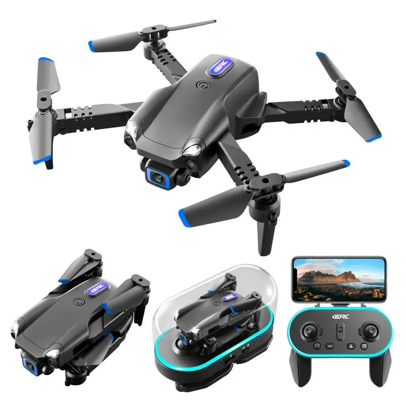 

NEW V20 Mini Drone 4K Profesional HD Camera Wifi FPV Foldable Dron Quadcopter One-Key Return 360 Rolling RC Helicopter Kid Toys