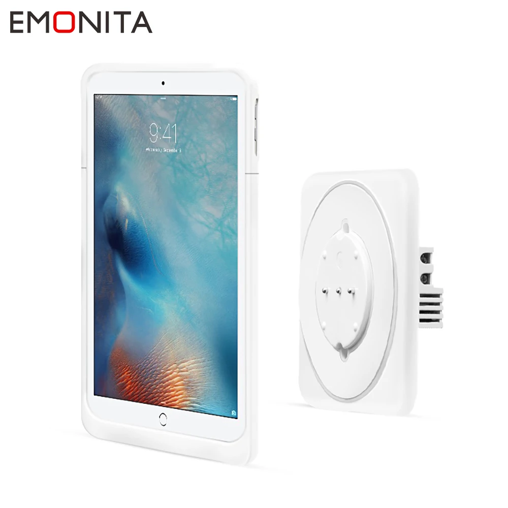 Applicable for 9.7 Inch iPad Air Magnetic Wall Mount Charger Tablet Accessories For Office Or Home iPad Stand Holder 2 Colors