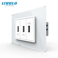 new livolo c9 us au standard 3 usb power socket plugpearl crystal glass panel%ef%bc%8cusb charger socket vl c9c3usb 11
