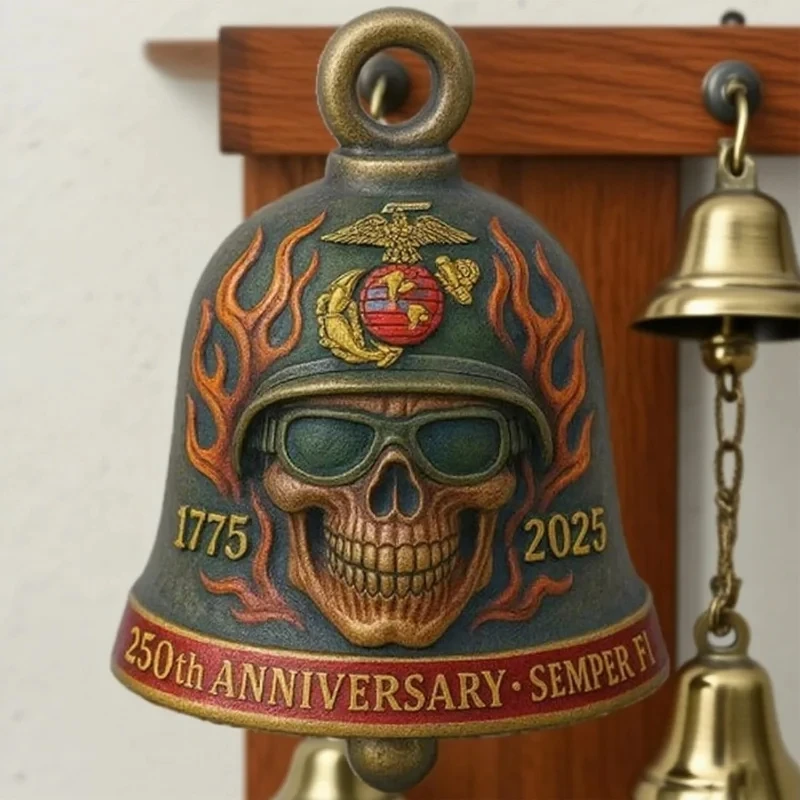 

Металлический мотоциклетный колокольчик USMC