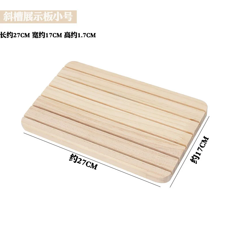 Jewellery Making Supplies Earring Organizer Ring Display Stand Jewelry Wood Earring Hoder Jewellery Packaging Ring Case