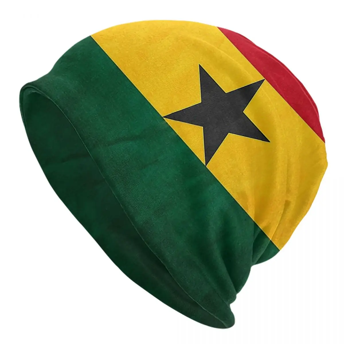 

Шапки с национальным флагом, облегающие шапки, кепка s, Гана, Гана, тонкая шапка, осенне-весенняя шапка, шапки для мужчин, женщин, Мужская лыжная Кепка в стиле хип-хоп