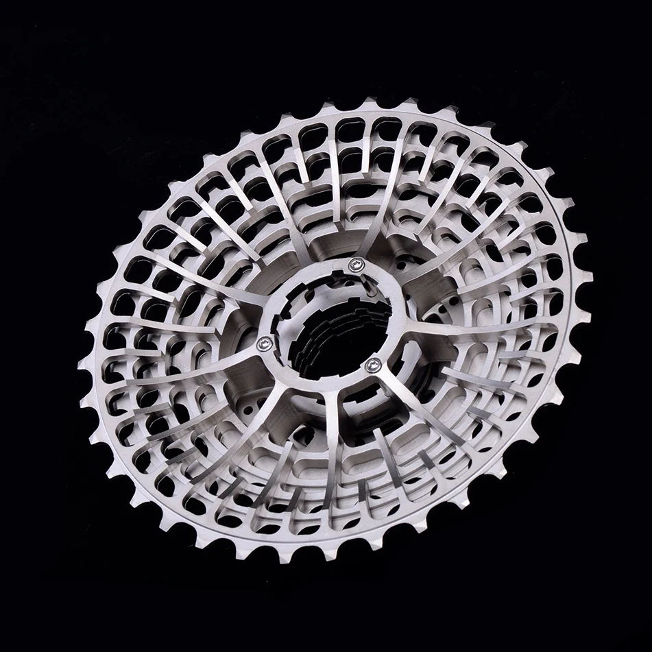 Free Shipping SLR 11s -28T Cassette Racing  Speed Gravel Bike -36T   -34T Ultralight K7 V -32T CNC Flywheel