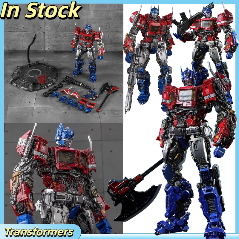 Фото В наличии: 20-сантиметровые сборные фигурки-модели Transformers YOLOPARK, Бамблби и Оптимус Прайм, серия AMK PRO, коллекционные фигурки-игрушки. №1