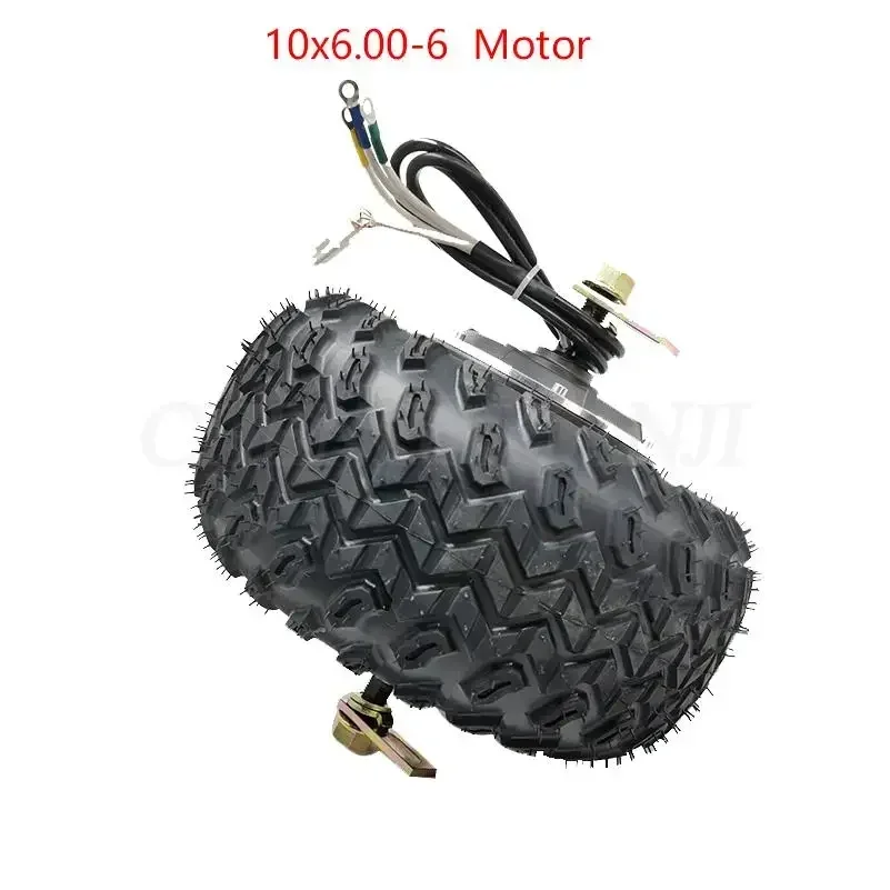 10-дюймовый 10X6.00-6 переднее колесо задний мотор 48V1000W подходит для маленьких
