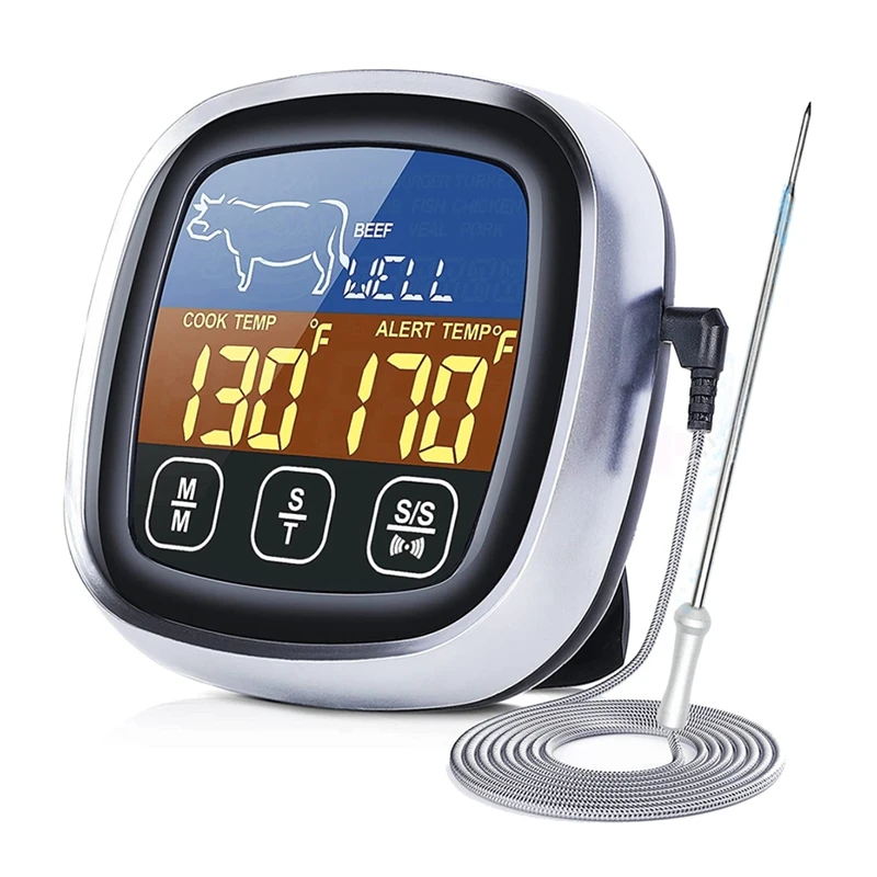 

Digital Kitchen Thermometer Oven Cooking Thermometer Outdoor BBQ Temperature Meter