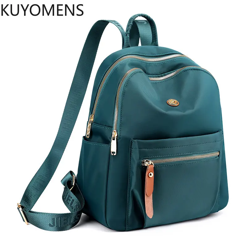 

2022 New Women Backpack Nylon Rucksack Youth School Female Backpack Girls Travel Daypacks Waterproof Fashion Bolsas 9 colors