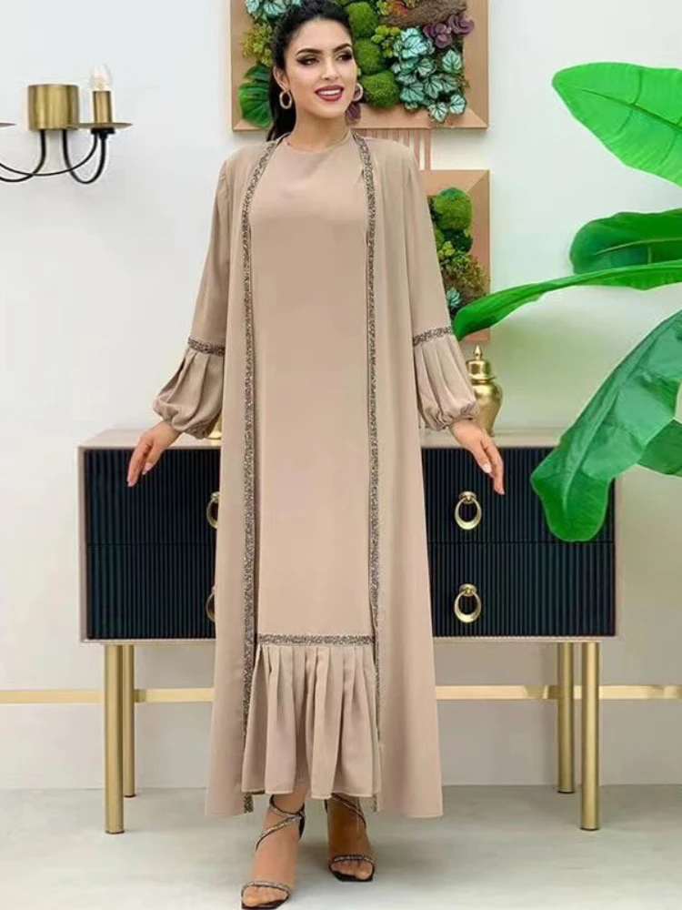 2-Piece Eid Abaya Dress Set 5