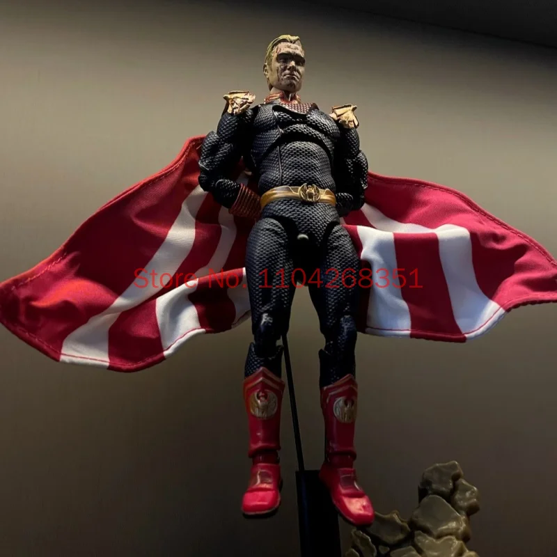 Фото Реплика: Новая фигурка Homelander из The Boys 269, версия с эффектом крови, подвижная аниме-фигурка, модель, игрушка, украшение, подарок №2