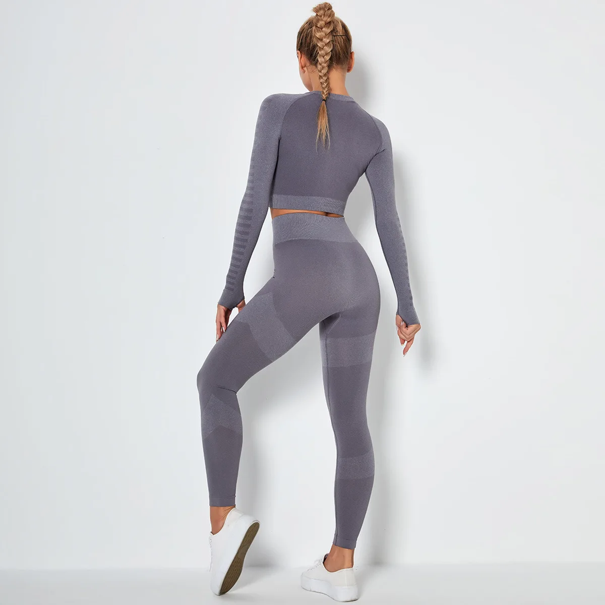 

Yoga Clothing Set Sports Suit Women Sportswear Sports Outfit Fitness Set Athletic Wear Gym Seamless Workout Clothes For Women