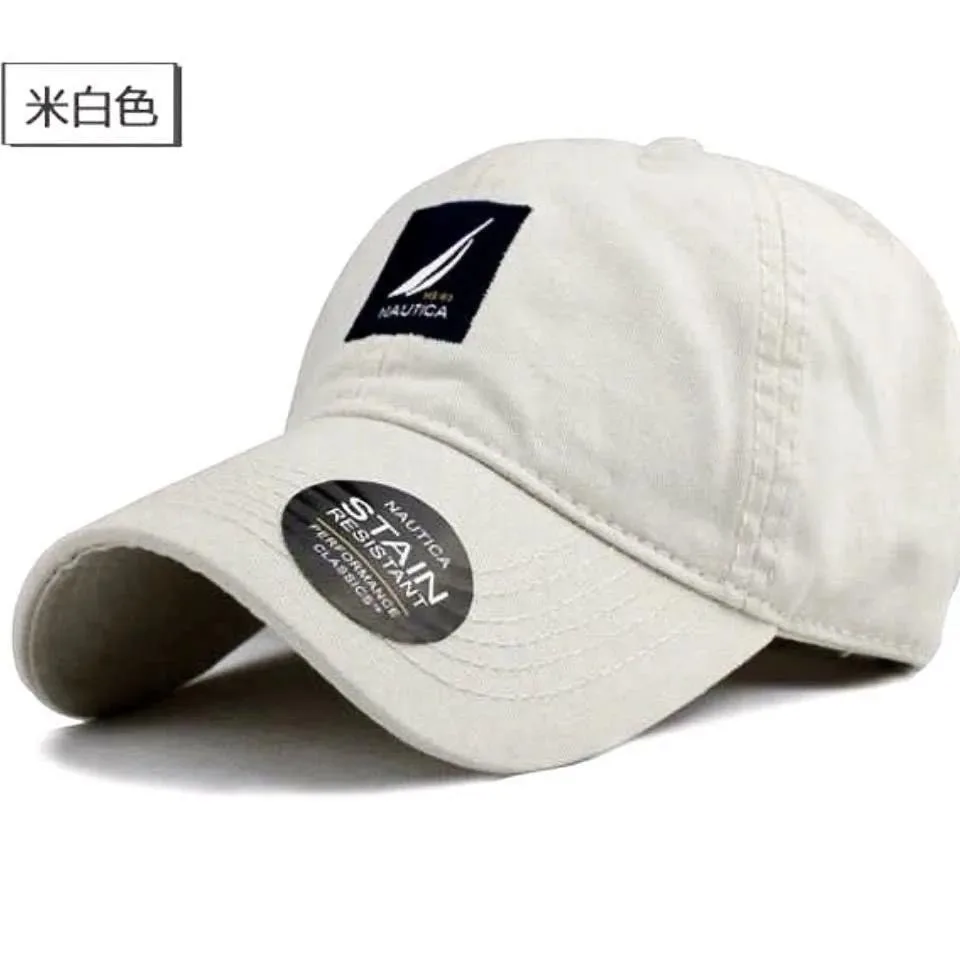 Универсальные шляпы Nautica для мужчин и женщин, спортивные кепки с козырьком, шляпы для защиты от солнца на открытом воздухе, стильные повседневные бейсболки из чистого хлопка. (art.: 3920dc9ed918d) - 3920dc9ed918d