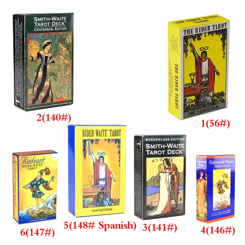

Hot!Holographic Tarot Deck Card Fortune Telling Divination Oracle Cards Table Game 10.5x7.5cm Wholesale