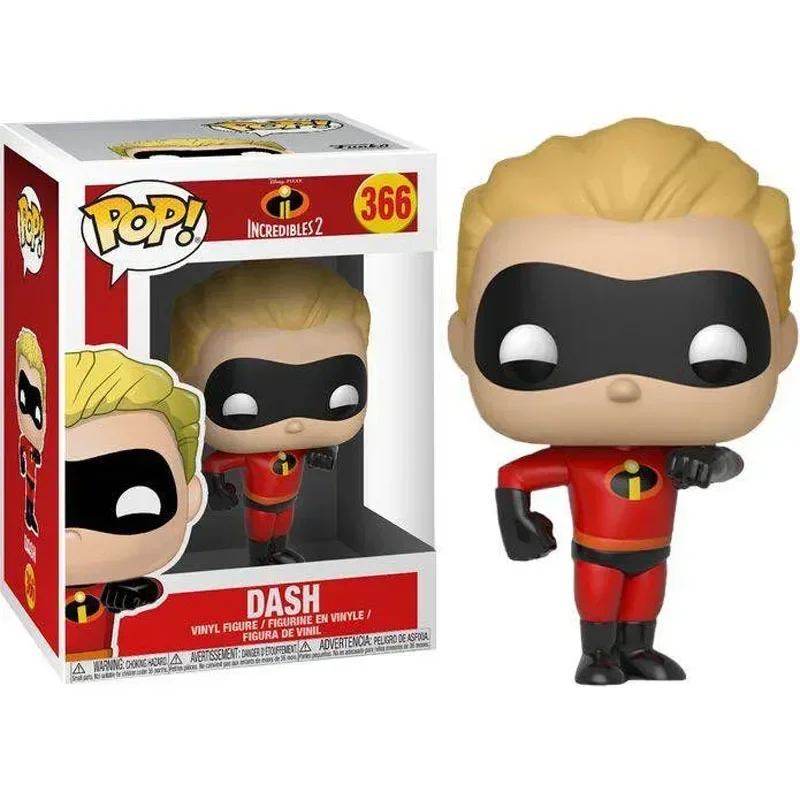 Фигурки игрушек FUNKO pop The Incredibles MR. Невероятные экраныslaver Dash Elastigirl Jack-Jack Фиолетовая