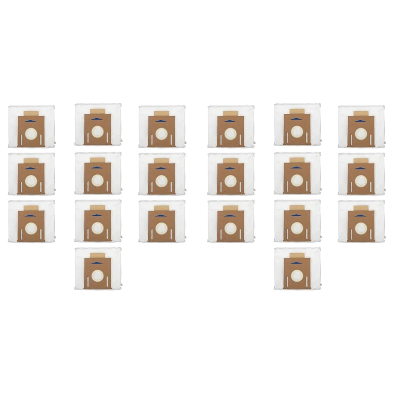 

20 Pack Vacuum Dust Bags For Ecovacs DEEBOT OZMO T8 AIVI T8 Max T8 Series T9 Series N8 Pro Plus N8 Pro Robot Vacuum Part