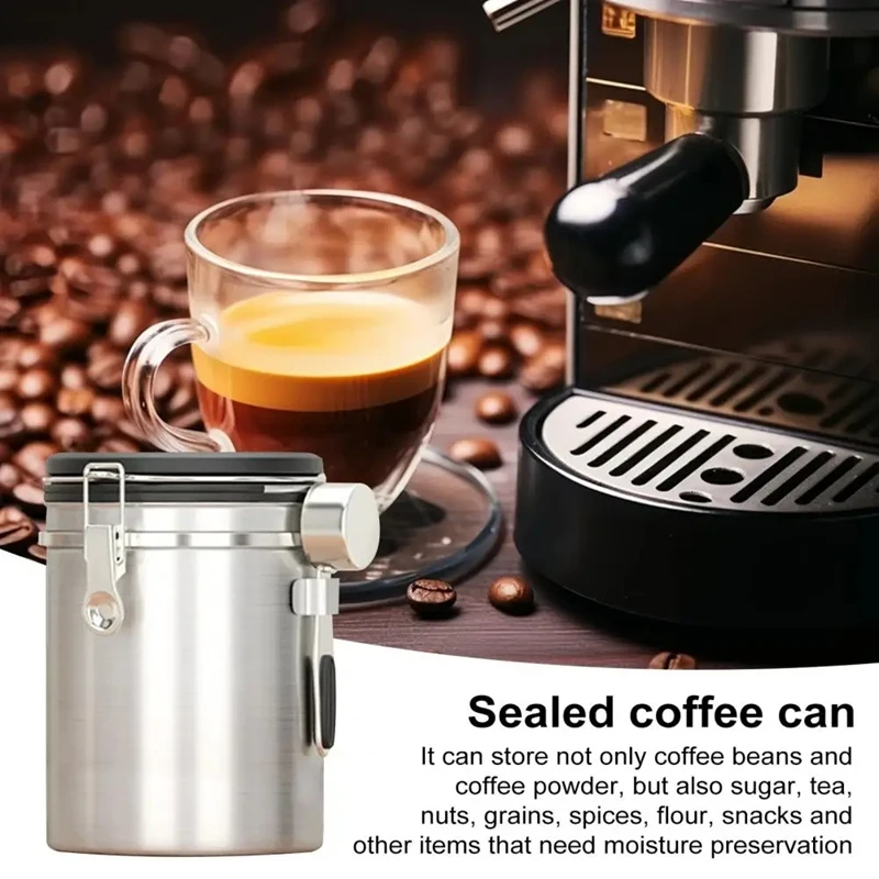 Контейнер для кофе из нержавеющей стали 1800 мл