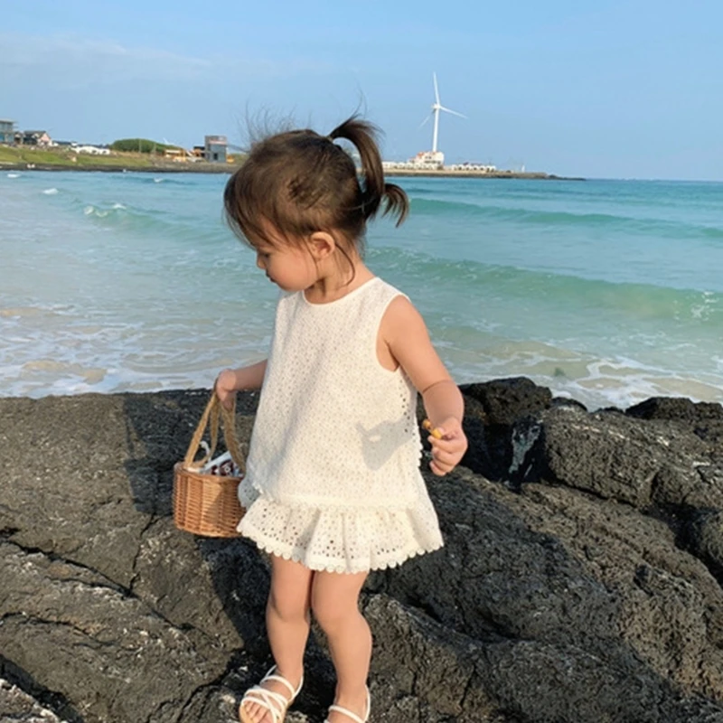 

Children Girl Outfit 2-Pieces Summer Clothing 1-5Y Girls Backless Shirt & Pants