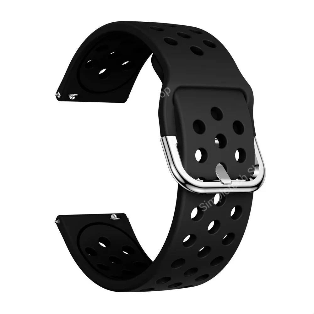 Silicone band For Huawei Watch Fit Strap 20mm Accessories Watchbands adjustable Bracelet For Huawei Watch Fit Wristband strap