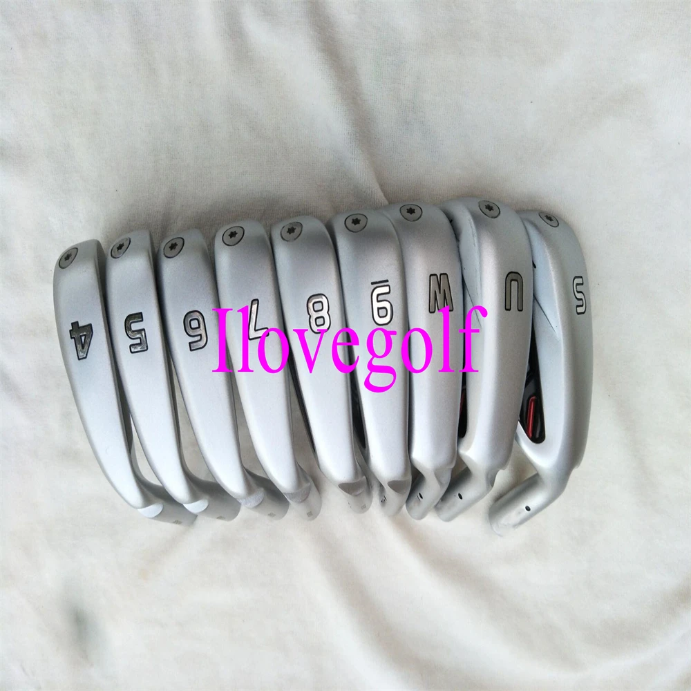 

P-G410 Golf Clubs Irons Set PG410 Clubs Golf Irons Set 4-9SUW Regular/Stiff Steel/Graphite Shafts Headcovers DHL Free Shipping