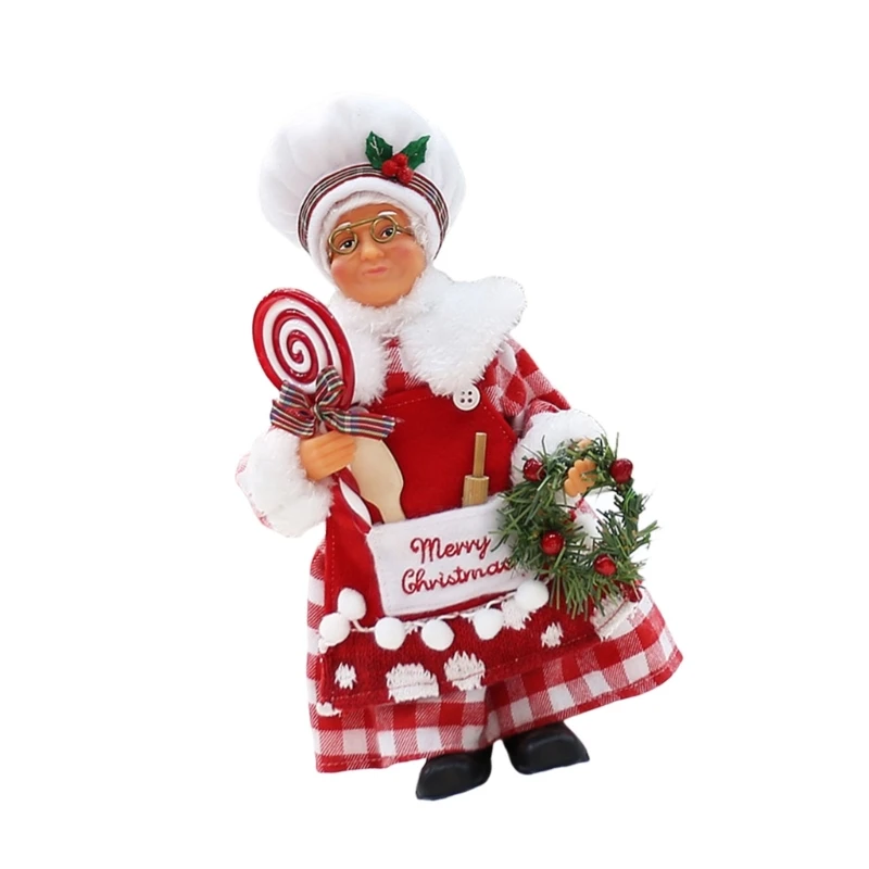 Праздничное очарование с декоративными элементами Санта-Кука для офиса и
