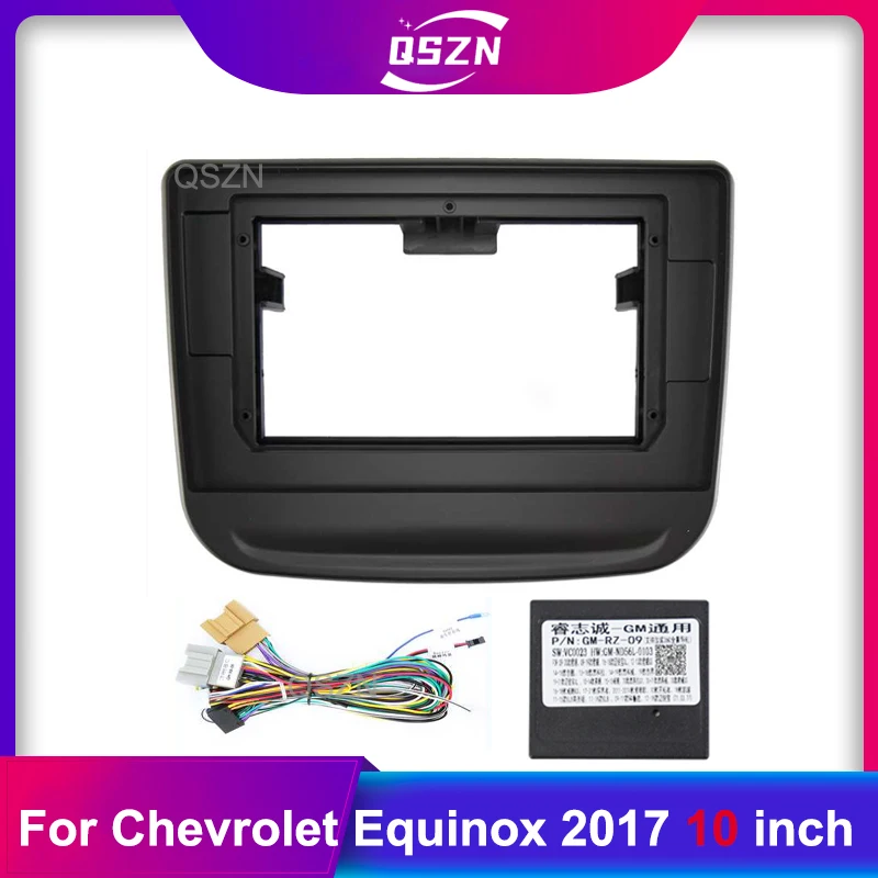 

10 inch Car Radio DVD Stero Installation Fascias Panel For Chevrolet Equinox 2017 Audio Dash Fit Panel Dash Kit Frame