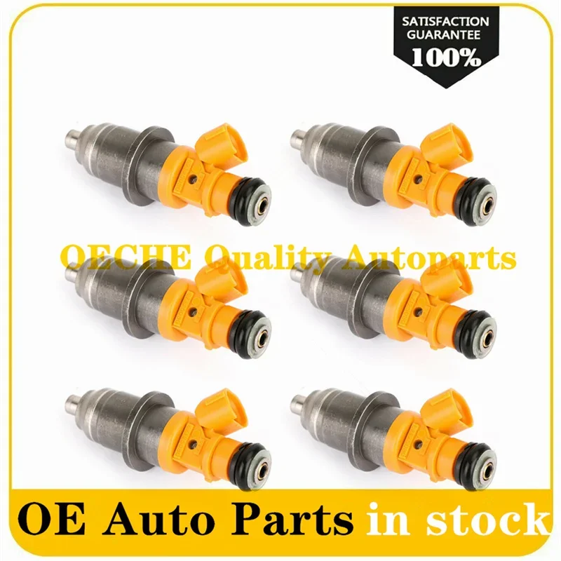 6 шт. новые Топливные форсунки 1465A012 E7T05074 DIM1070G MR560553 для Mitsubishi Pajero III V60 V70GDI 2001 ~ 2006