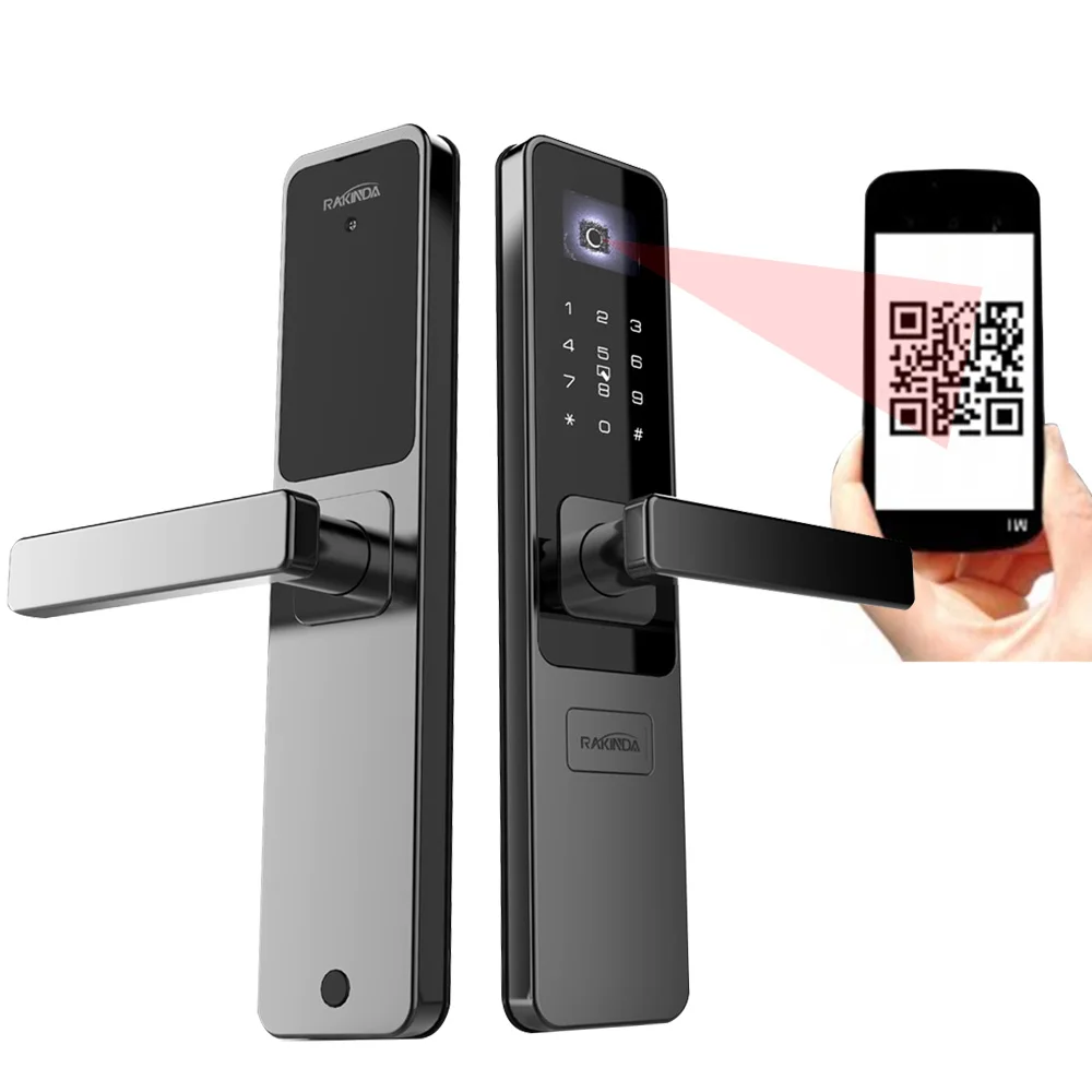 

QR Code Key Door Lock Unmanned Self-Service Hotel Wireless Smart Door Lock
