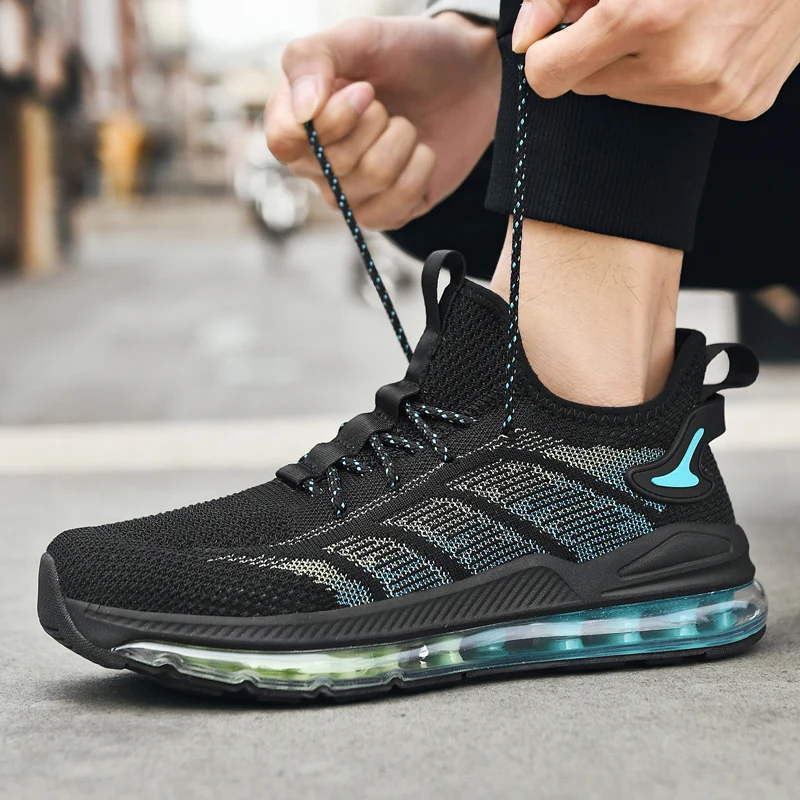 New Men's Classic Sports Shoes Brand Comfortable Marathon Race Jogging Shoes Outdoor Running Shoes Men's Fitness Shoes