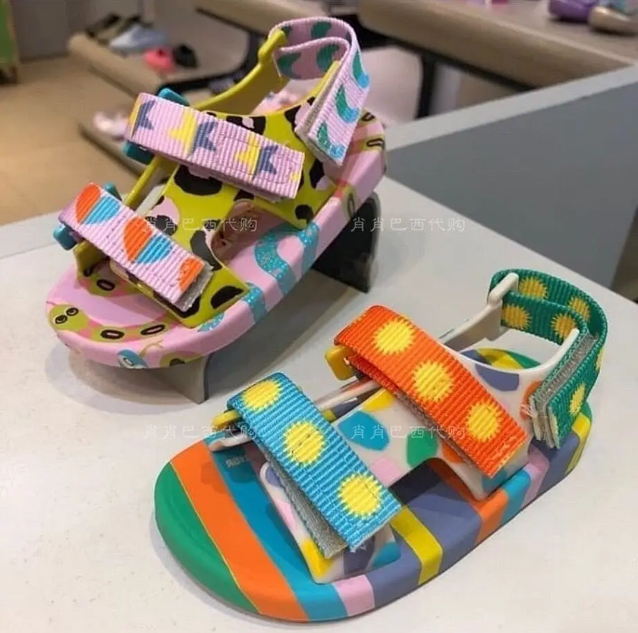 Новое поступление 2022 детские сандалии Mini Melissa горячая Распродажа детская пляжная